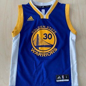 Boys NBA Jersey Steph Curry Size Small